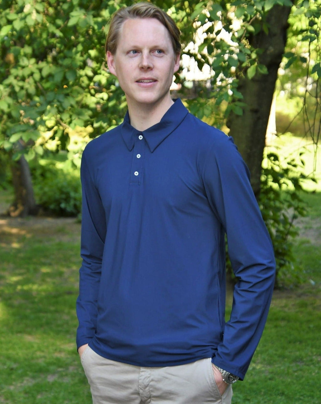 Palma UV Polo shirt Dark Blue